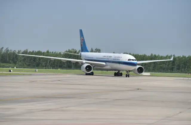 南航在吉林市场正式投放A330-200宽体客机